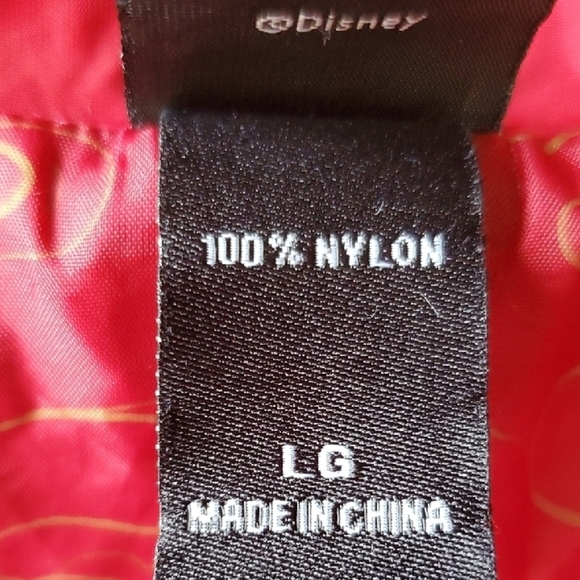 Disney Red Lightweight MULAN embroidered  Jacket - Picture 5 of 11